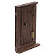 Drzwi z drewna wys. rzeczywista 15 cm, szopka neapolitańska s4