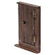 Porta de madeira altura real 15 cm presépio napolitano s3