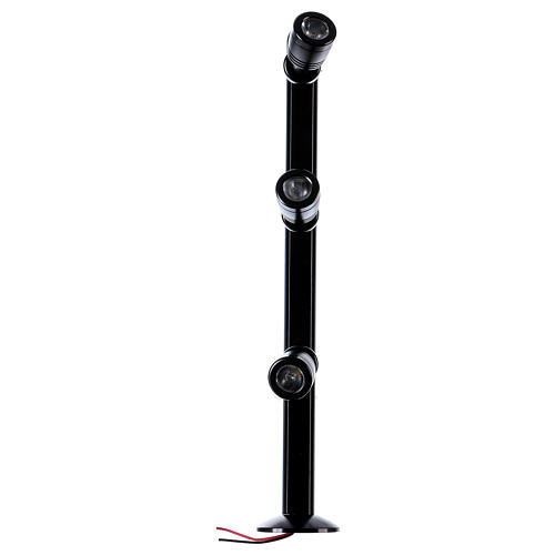 Multi spot 3 spot led que se orientan 1W luz blanca cálida para belenes 2