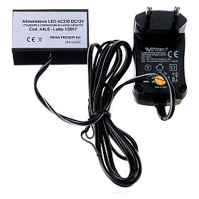 Controladores de Efeitos para Presépio: Alimentador para fitas LED LC8 2,1 mm 4 tomadas para presépio de Natal