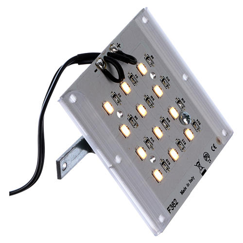 LED-Strahler, warmes diffuses Licht für Überblendungen, 12 V, 4W, für DIY-Krippe 2