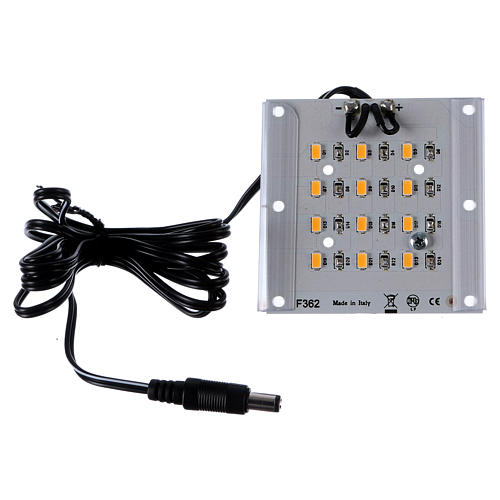 LED-Strahler, warmes diffuses Licht für Überblendungen, 12 V, 4W, für DIY-Krippe 4