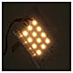 Lâmpada LED luz quente difusa 12V 4W para presépio de Natal s3