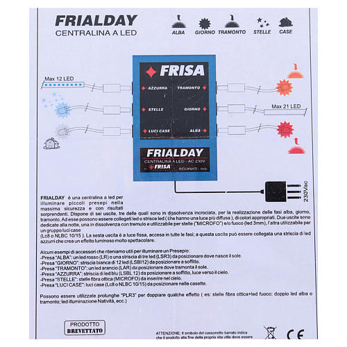 Mehrfachsteuergerät Frialday, mit LEDs für Tag, Nacht, Morgen- und Abenddämmerung 4