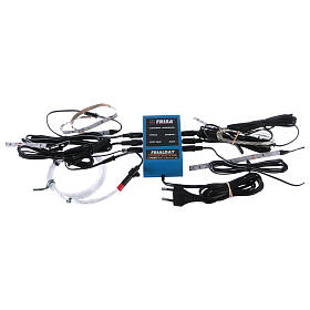 Frialday, centralka LED do szopki + zestaw świateł: świt, dzień, zmierzch, noc