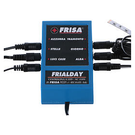 FrialDay controlador LED presépio + conjunto luzes aurora dia crepúsculo noite