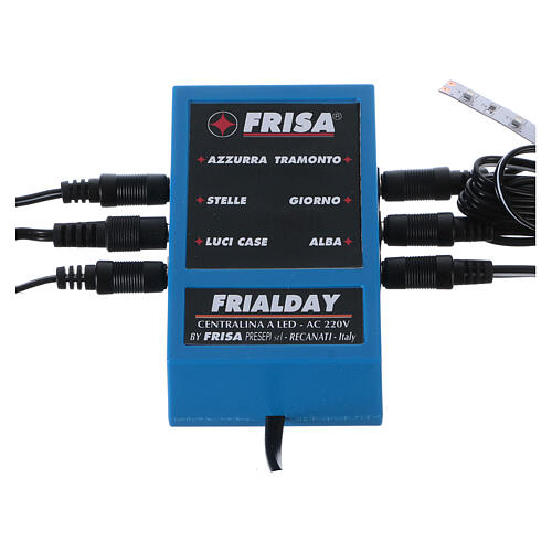 FrialDay controlador LED presépio + conjunto luzes aurora dia crepúsculo noite 1