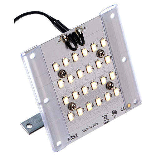 LED-Strahler, warmes diffuses Licht für Überblendungen, 12 V, 7W, für DIY-Krippe 2