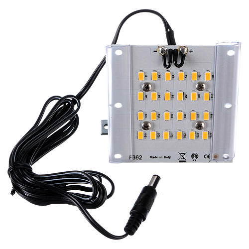 LED-Strahler, warmes diffuses Licht für Überblendungen, 12 V, 7W, für DIY-Krippe 4