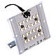 LED Lamp 12V 7W with fading diffused warm light for nativities s2
