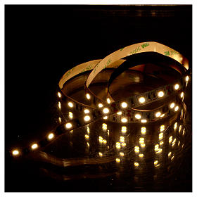 LED light self-adhesive strip, warm white light for Nativity scene 100 cm 12 V