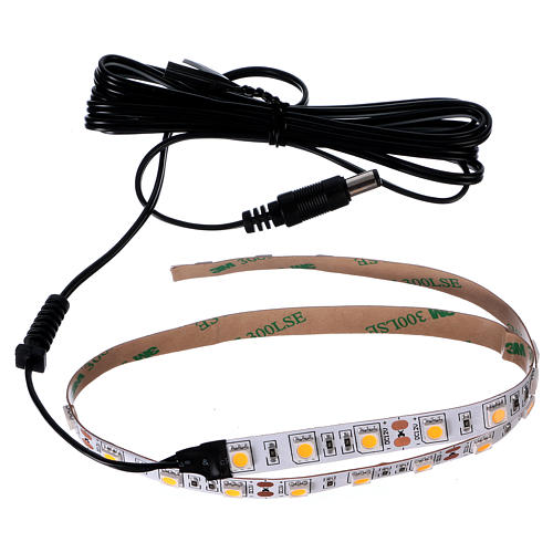 Sticker Ledstreife 30 Leds 12V warmweiss 50cm 3