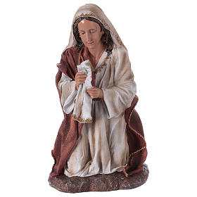 Statua Madonna per presepe 60 cm resina 