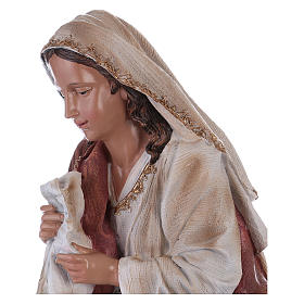 Statua Madonna per presepe 60 cm resina 