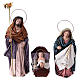 Nativité 6 santons terre cuite 14 cm style espagnol s2