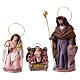 Nativity scene in terracotta with six characters, Spanish style 14 cm s2