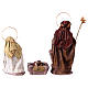 Nativity scene in terracotta with six characters, Spanish style 14 cm s7