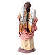 Terracotta Holy Family in Spanish style, 6 figurines 14 cm s8