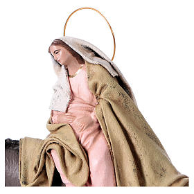 Krippenfiguren: Szene Suche nach Unterkunft 14cm spanischen Stil Krippenfiguren: Szene Suche nach Unterkunft 14cm spanischen Stil