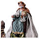 Figurki Trzej Królowie Mędrcy na wielbłądach z prowadzącymi 14 cm, styl hiszpański s7