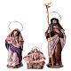 Scena narodzin Jezusa szopka 14 cm 6 postaci terakota, styl hiszpański s2