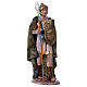 König Herodes mit Soldaten 14cm Terrakotta und Stoff s6