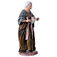 Old woman with child for Nativity scene in terracotta, Spanish style 14 cm s3