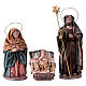 Old woman with child for Nativity scene in terracotta, Spanish style 14 cm s6