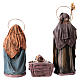 Old woman with child for Nativity scene in terracotta, Spanish style 14 cm s7