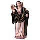 Old woman with child for Nativity scene in terracotta, Spanish style 14 cm s9