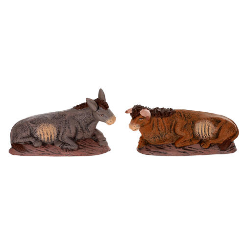 Natività in terracotta 14 cm 6 soggetti stile Spagnolo 3