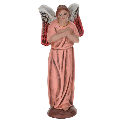 Natività in terracotta 14 cm 6 soggetti stile Spagnolo 4