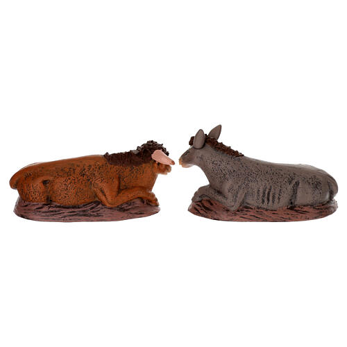Natività in terracotta 14 cm 6 soggetti stile Spagnolo 6