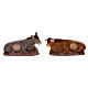 Natività in terracotta 14 cm 6 soggetti stile Spagnolo s3