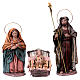 Spanish style Holy Family, 6 terracotta characters 14 cm s2