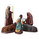 Natividad 6 figuras 14 cm de altura media de terracota estilo Español s7