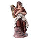Holy Family in Spanish style, 6 terracotta figurines 14 cm s4