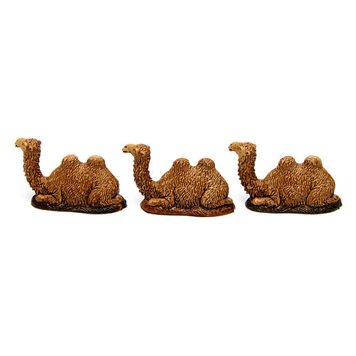 Lying camels 3.5 cm Moranduzzo 3 pieces 2