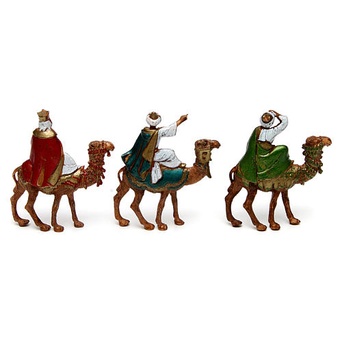 Three Wise Men on camels 6 cm, Moranduzzo 2