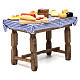 Tavolo imbandito per presepe napoletano 24 cm s3