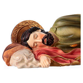 Saint Joseph endormi 30 cm statue en résine