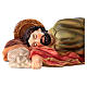 Sleeping St. Joseph in resin 20 cm s2