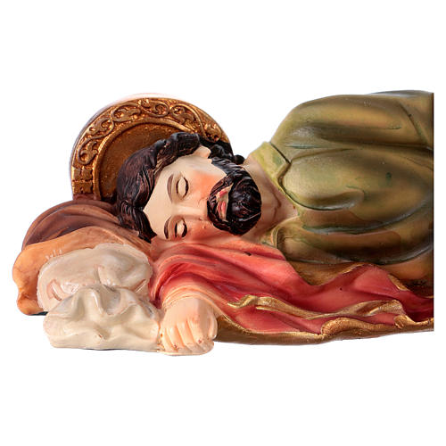 Saint Joseph endormi 20 cm résine 2