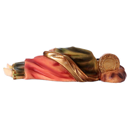 Figura z żywicy Święty Józef śpiący 12 cm 4