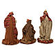 Three Kings figurines oriental style, in colored resin 30 cm s4