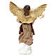 Nativity angel oriental style, in colored resin 42 cm s4