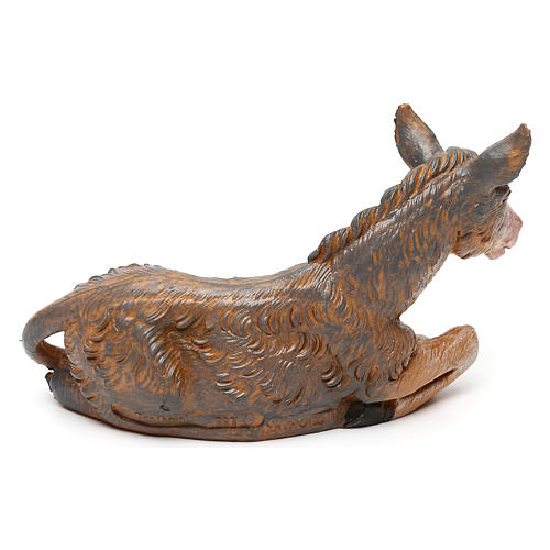STOCK Burro pvc para Presépio Fontanini com figuras de altura média 9 cm 2