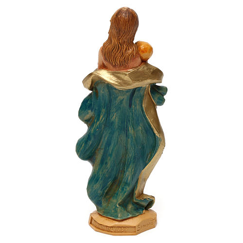 STOCK Madonna con bambino 11 cm pvc per presepe Fontanini 2