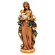 STOCK Nossa Senhora com o Menino Jesus para Presépio Fontanini com figuras de altura média 11 cm s1
