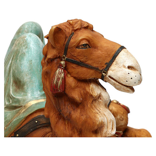 STOCK lagerndes Kamel aus Kustharz für 52 cm Krippe von Fontanini 2